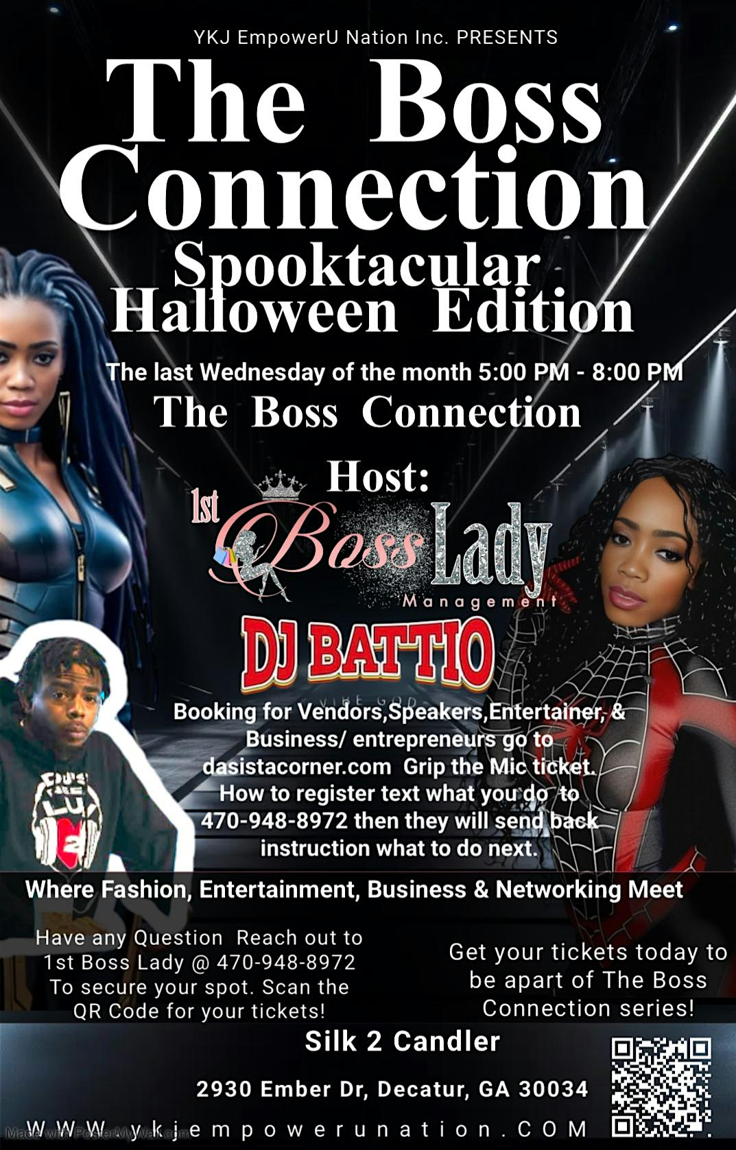 The Boss Connection Spooktacular Halloween Edition – Decatur, GA