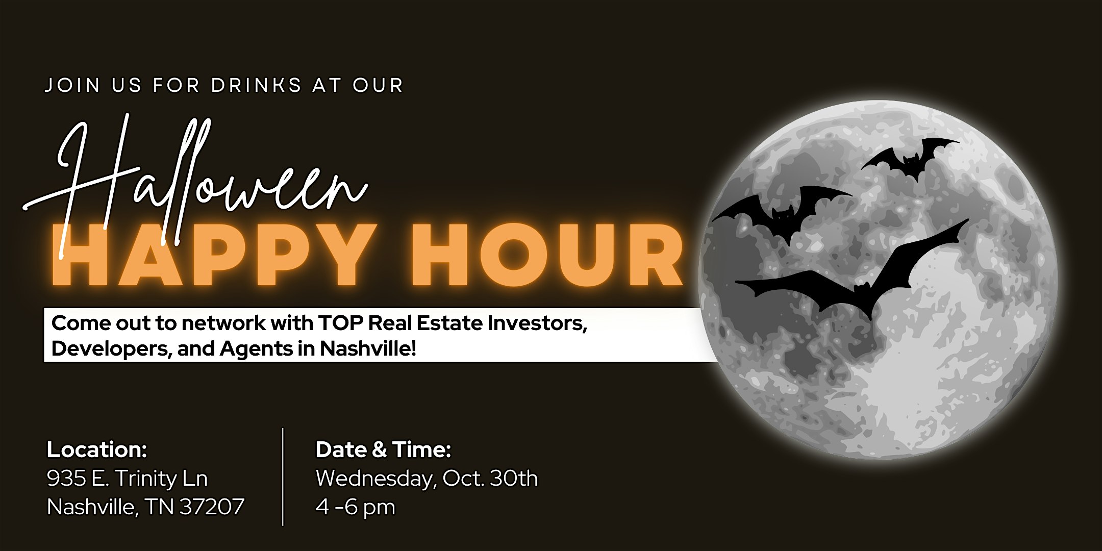 Real Estate Halloween Happy Hour – Nashville, TN