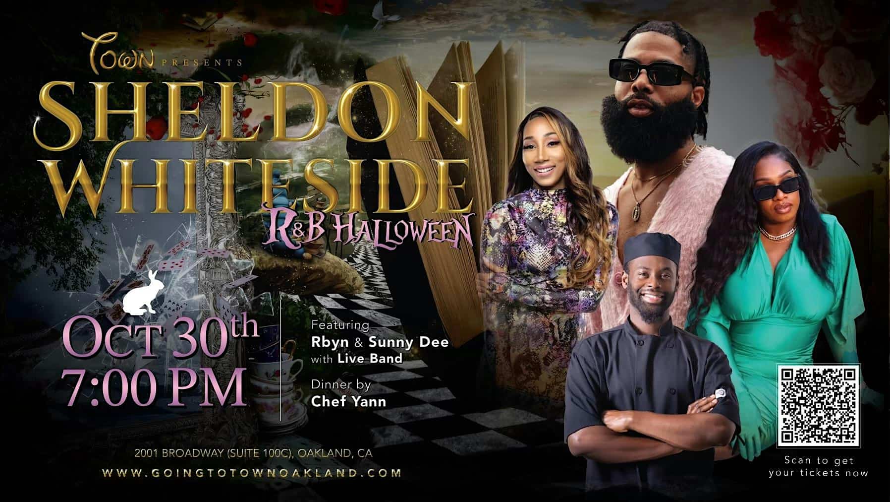 R&B Halloween – Live Music Show and Dinner – Oakland, CA