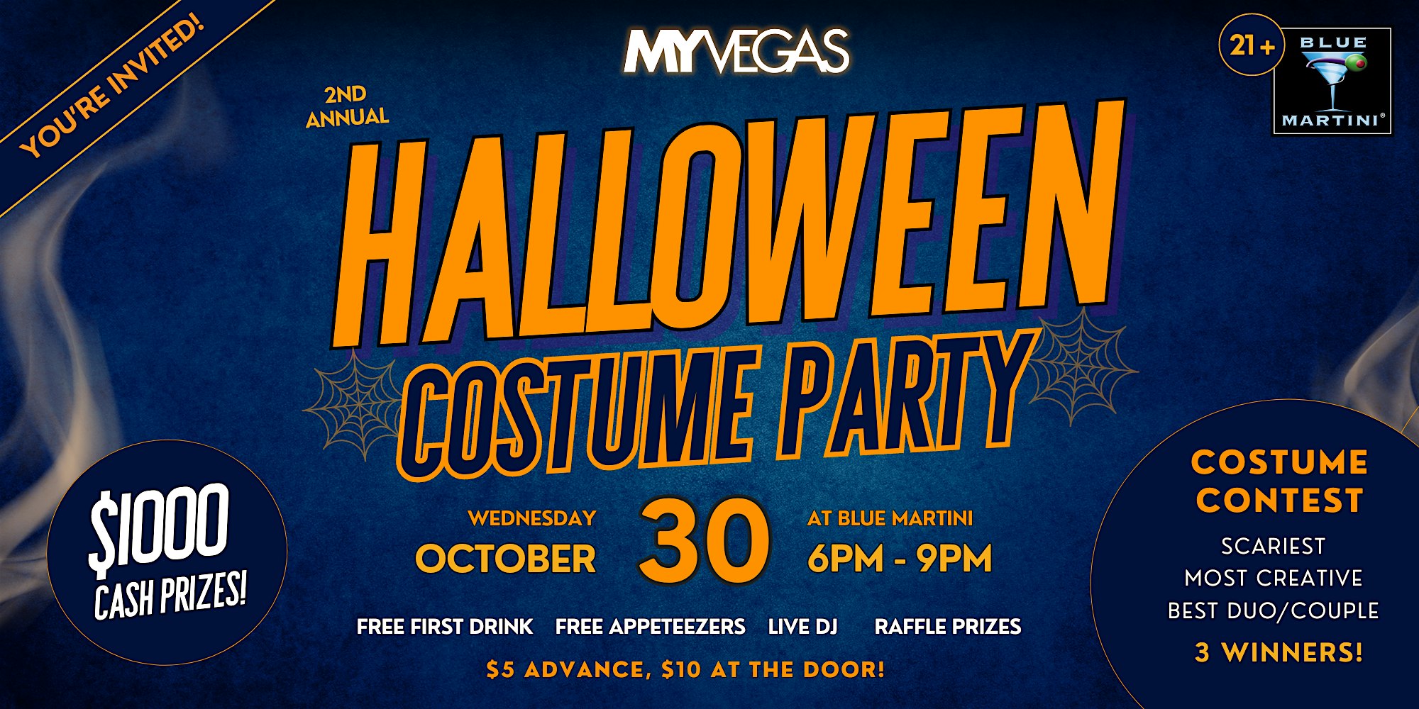 2nd Annual MYVEGAS Halloween Party – Las Vegas, NV