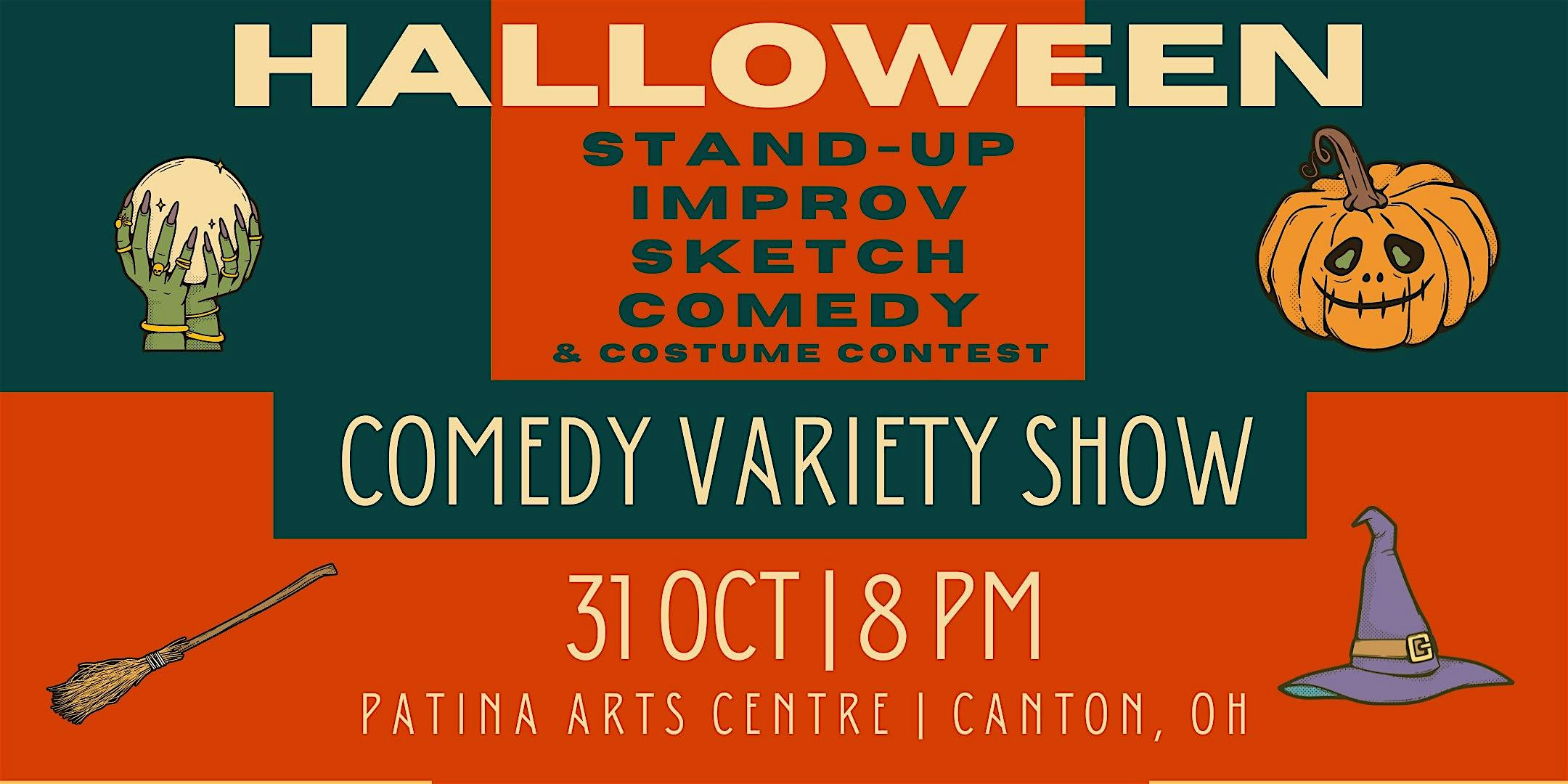 CCB Presents: A Halloween Comedy Variety Show – Canton, OH