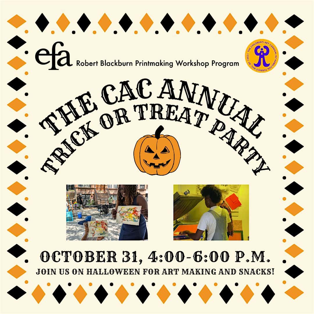 The CAC Annual Trick or Treat Party – New York, NY