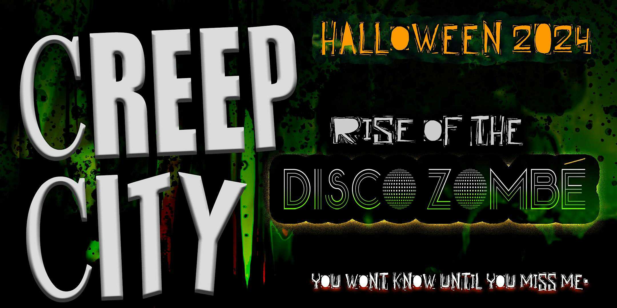 CREEP CITY: Rise of the Disco Zombé HALLOWEEN 2024 – Philadelphia, PA