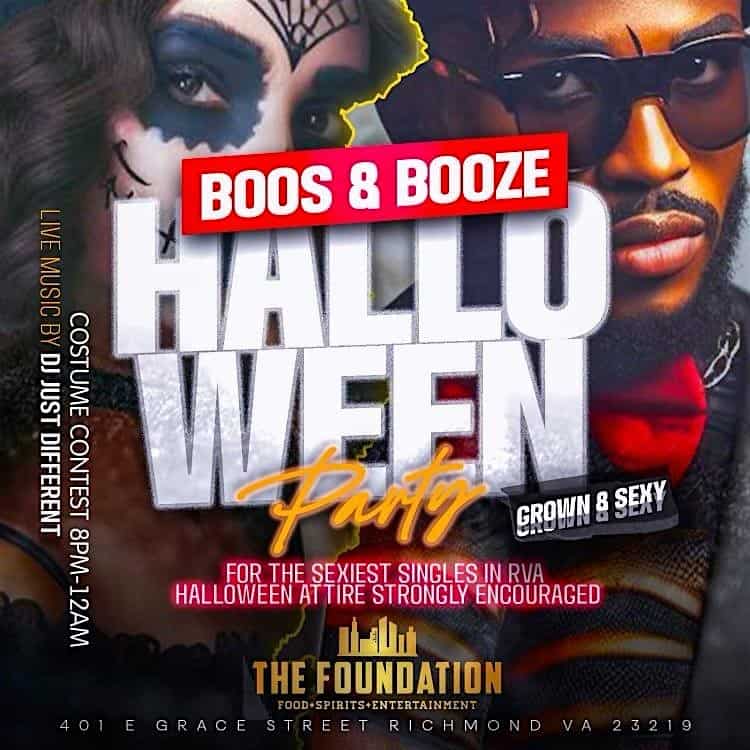 Boos & Booze Singles Halloween Party – Richmond, VA