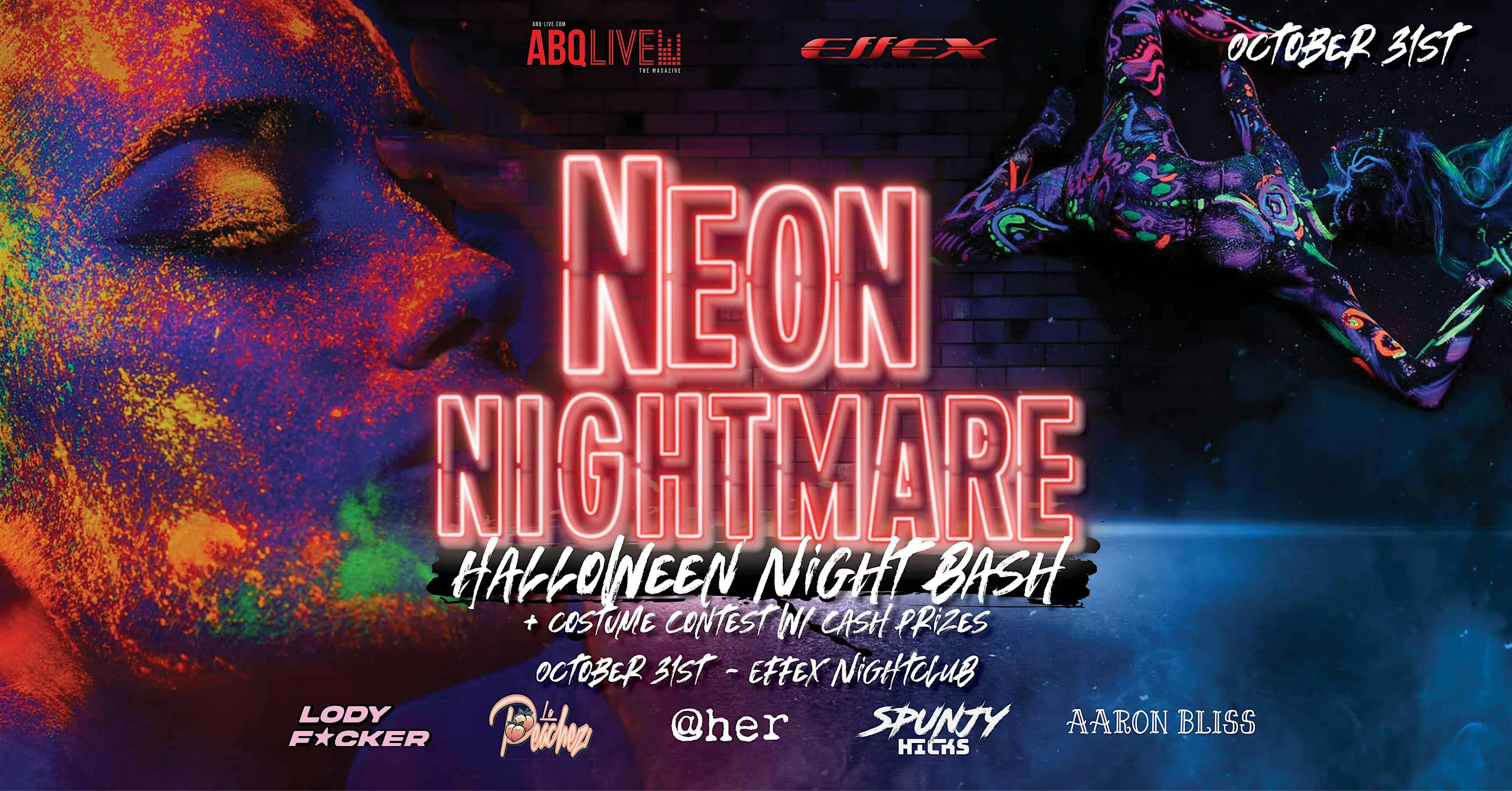 Neon Nightmare | Halloween Night Bash – Albuquerque, NM