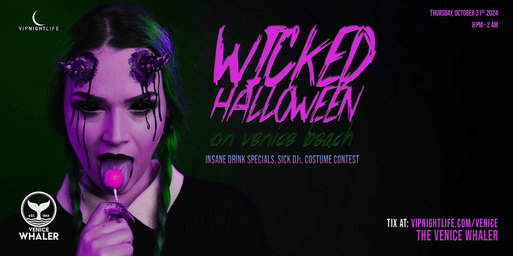 Wicked Venice Beach Halloween Party – Venice, CA