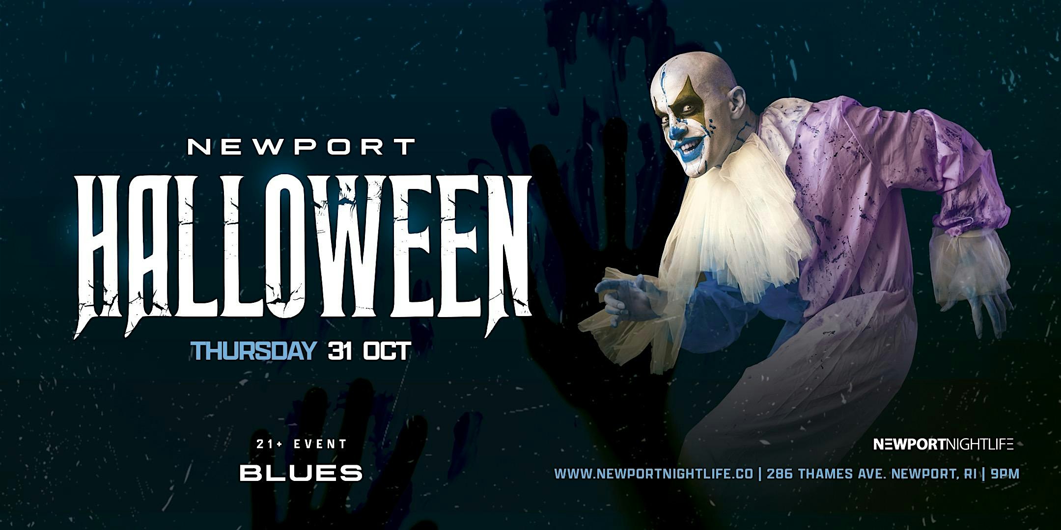 Newport Blues Halloween – Nightmare on Thames Street – Newport, RI