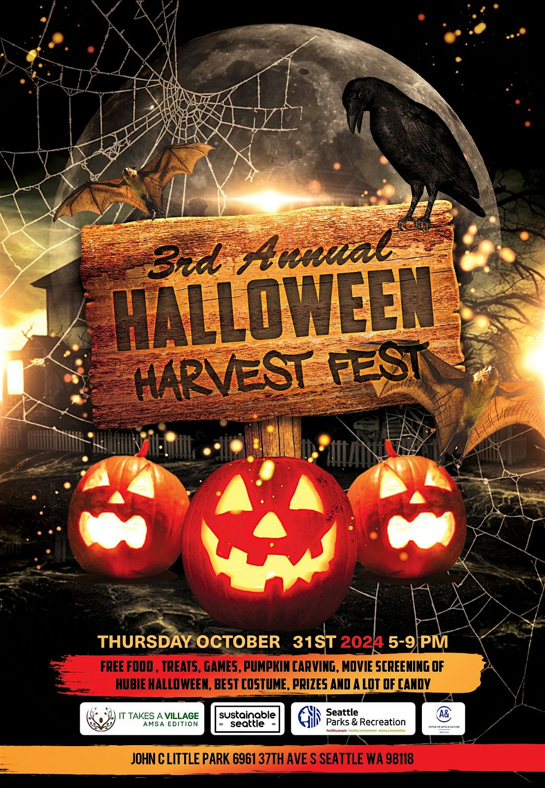 3rd Annual Halloween Harvest Fest – Seattle, WA