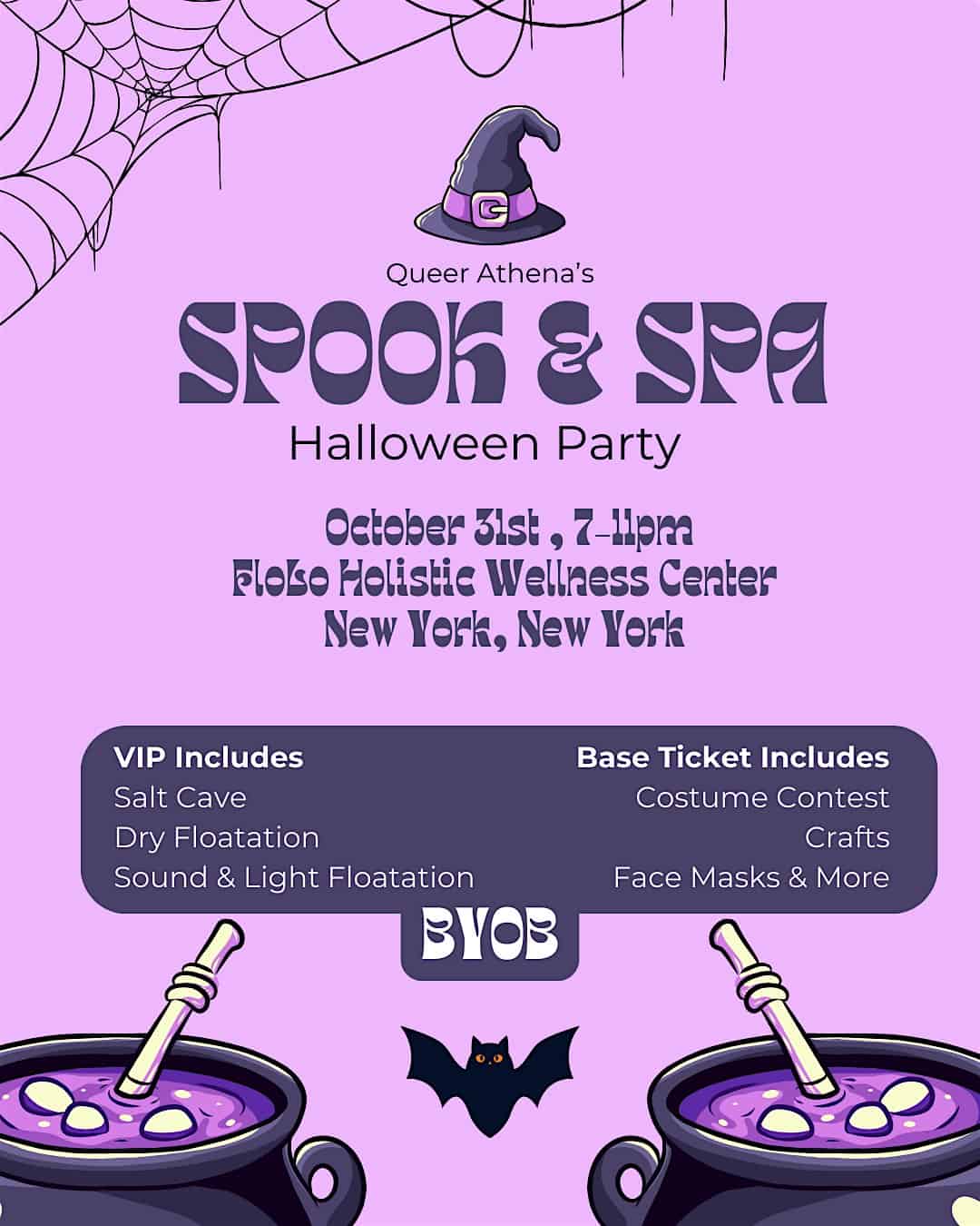 Spook & Spa Halloween Party – New York, NY