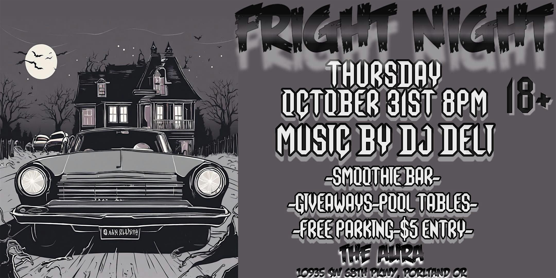 Fright Night Halloween Party 18+ – Portland, OR