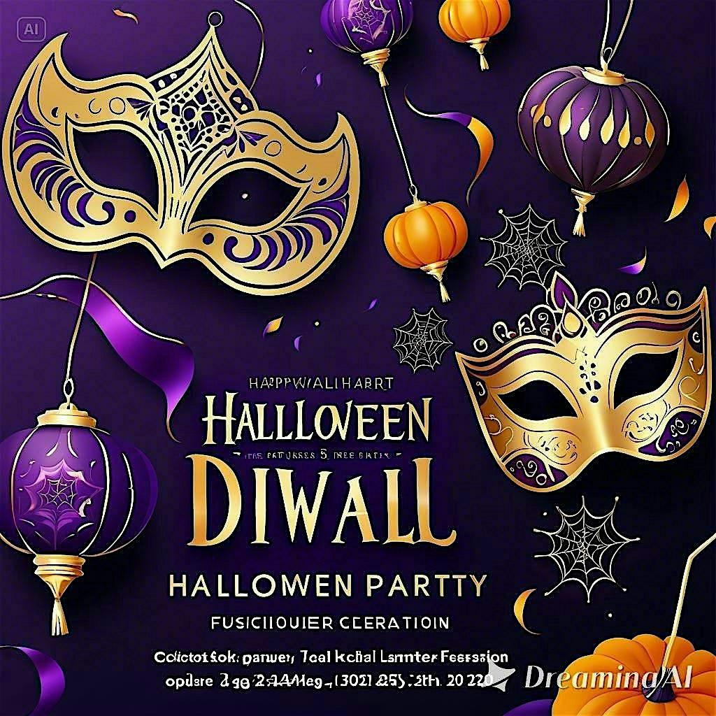 Lights and Frights – A Halloween Diwali Fusion Party! – Plano, TX