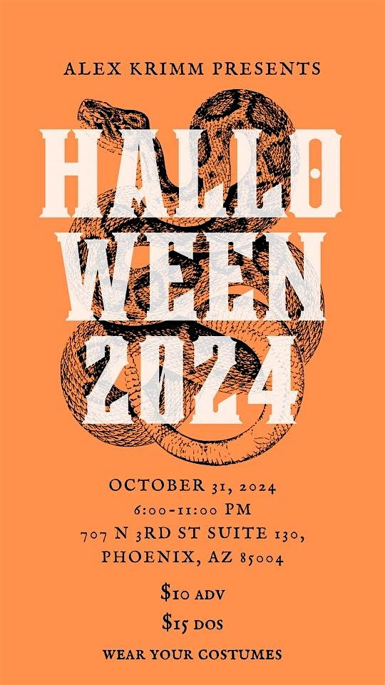 Alex Krimm Presents: Halloween 2024 – Phoenix, AZ