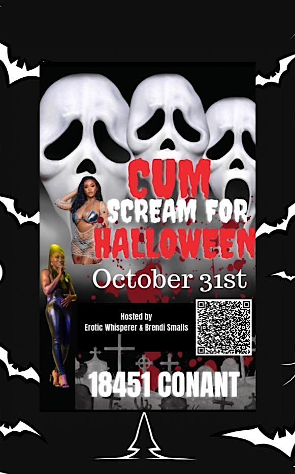 CUM SCREAM FOR HALLOWEEN WITH EROTIC WHISPERER – Detroit, MI