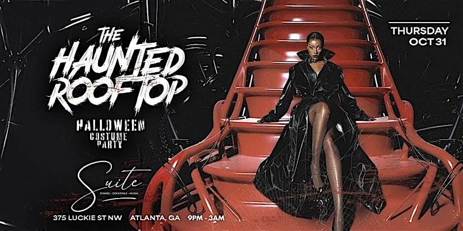 HAUNTED ROOFTOP HALLOWEEN COSTUME PARTY – Atlanta, GA