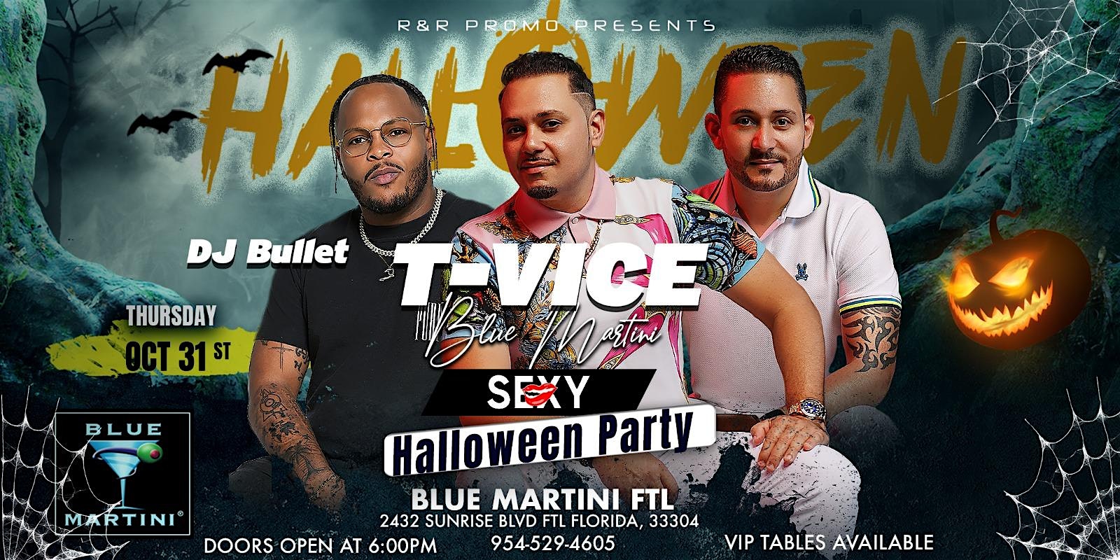 TVICE LIVE HALLOWEEN PARTY AT BLUE MARTINI FORT LAUDERDALE – Fort Lauderdale, FL