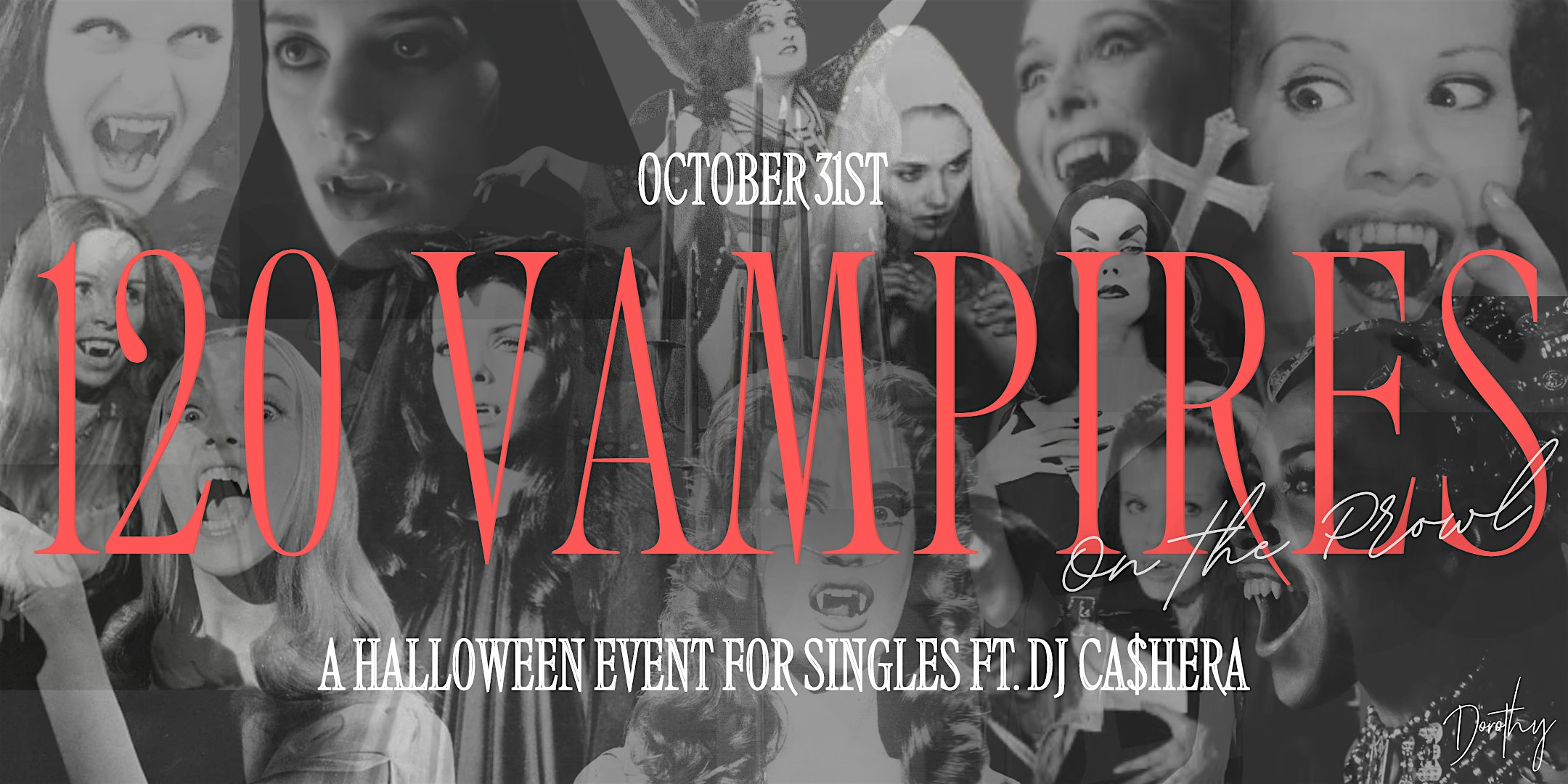 120 Vampires: On the Prowl – a Halloween Event for Singles ft. DJ Ca$h Era – Chicago, IL