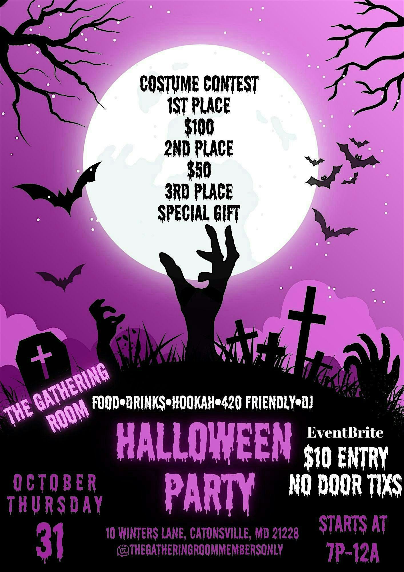 The Gathering Room HALLOWEEN PARTY – Catonsville, MD