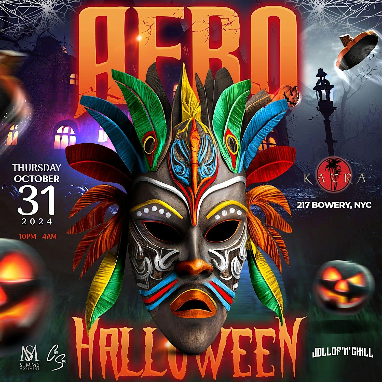 Afro Halloween w/ Cash Prize for Costume Contest – New York, NY