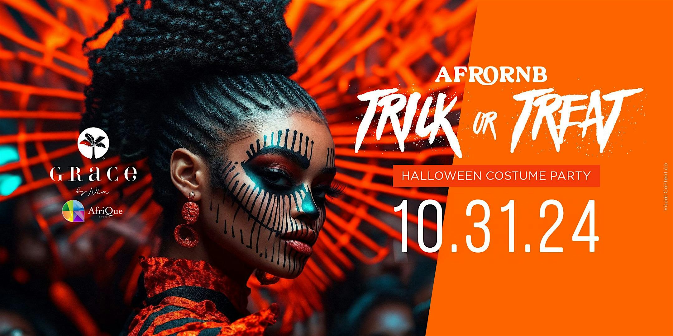 AFRORnB – Halloween Costume Party | Grace By Nia – Thur Oct 31st – Boston, MA