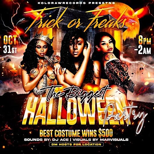 Trick or Freaks Halloween Party – Detroit, MI