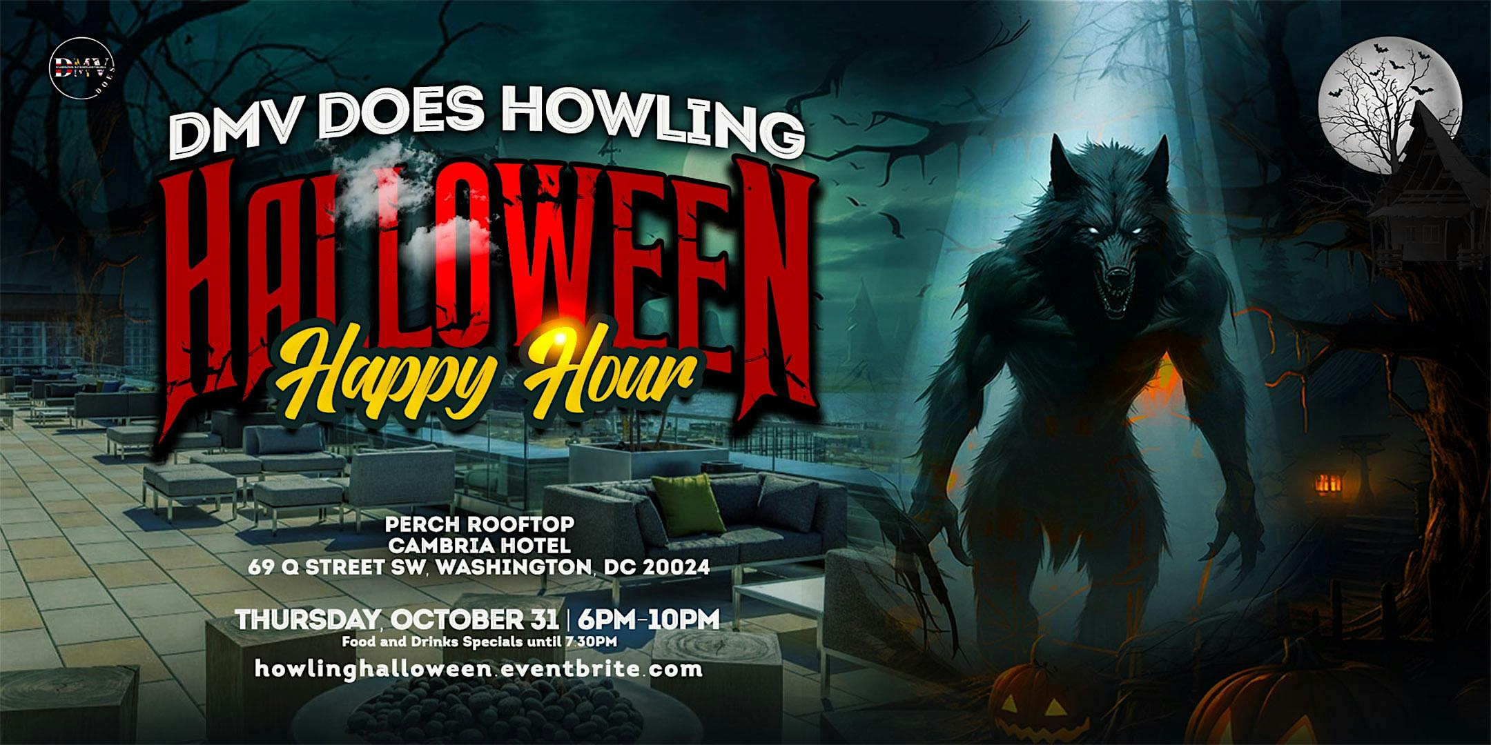 DMV DOES HOWLING HALLOWEEN HAPPY HOUR – Washington, DC