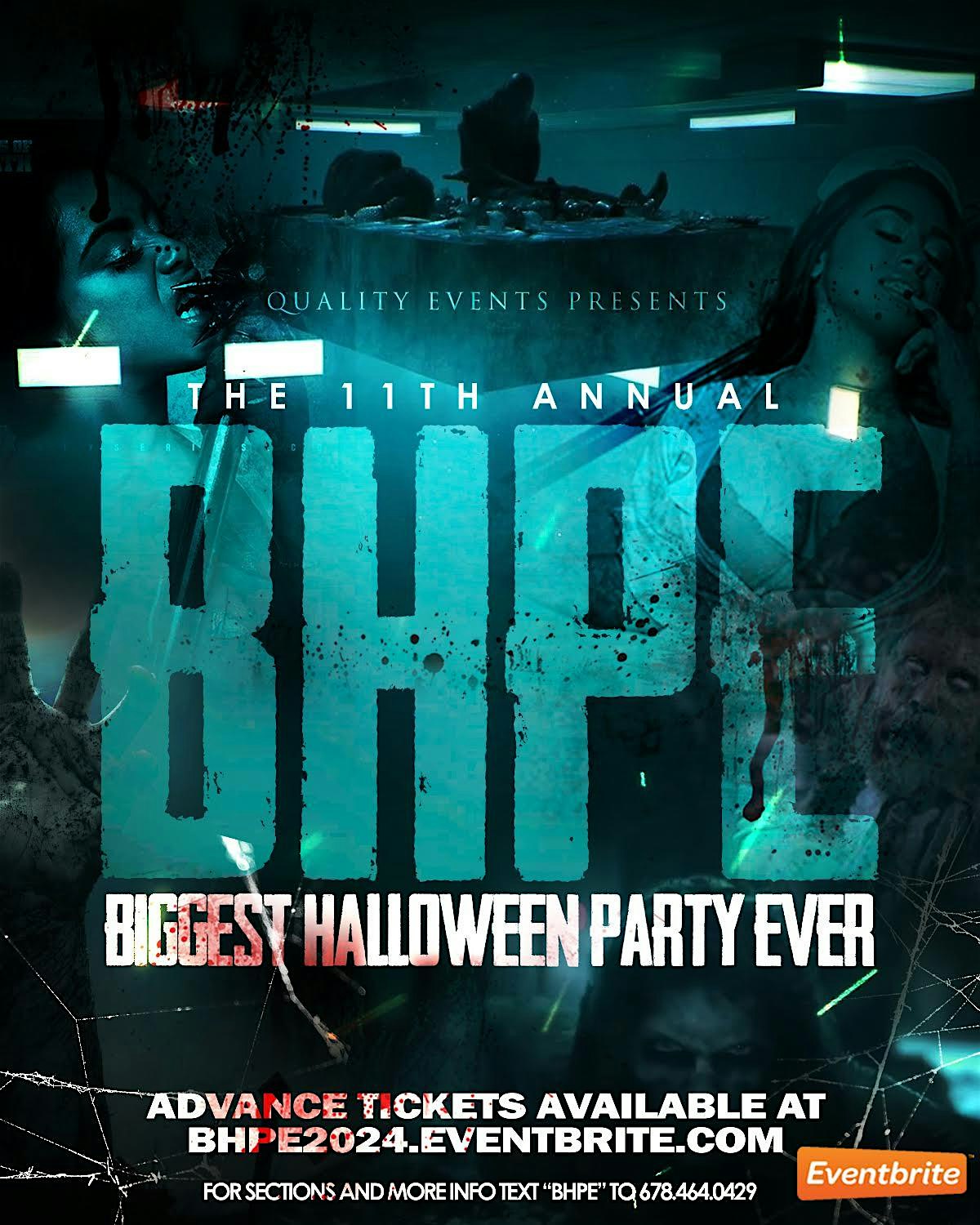 BHPE ATLANTA 2024! Biggest Halloween Party Ever. – Atlanta, GA