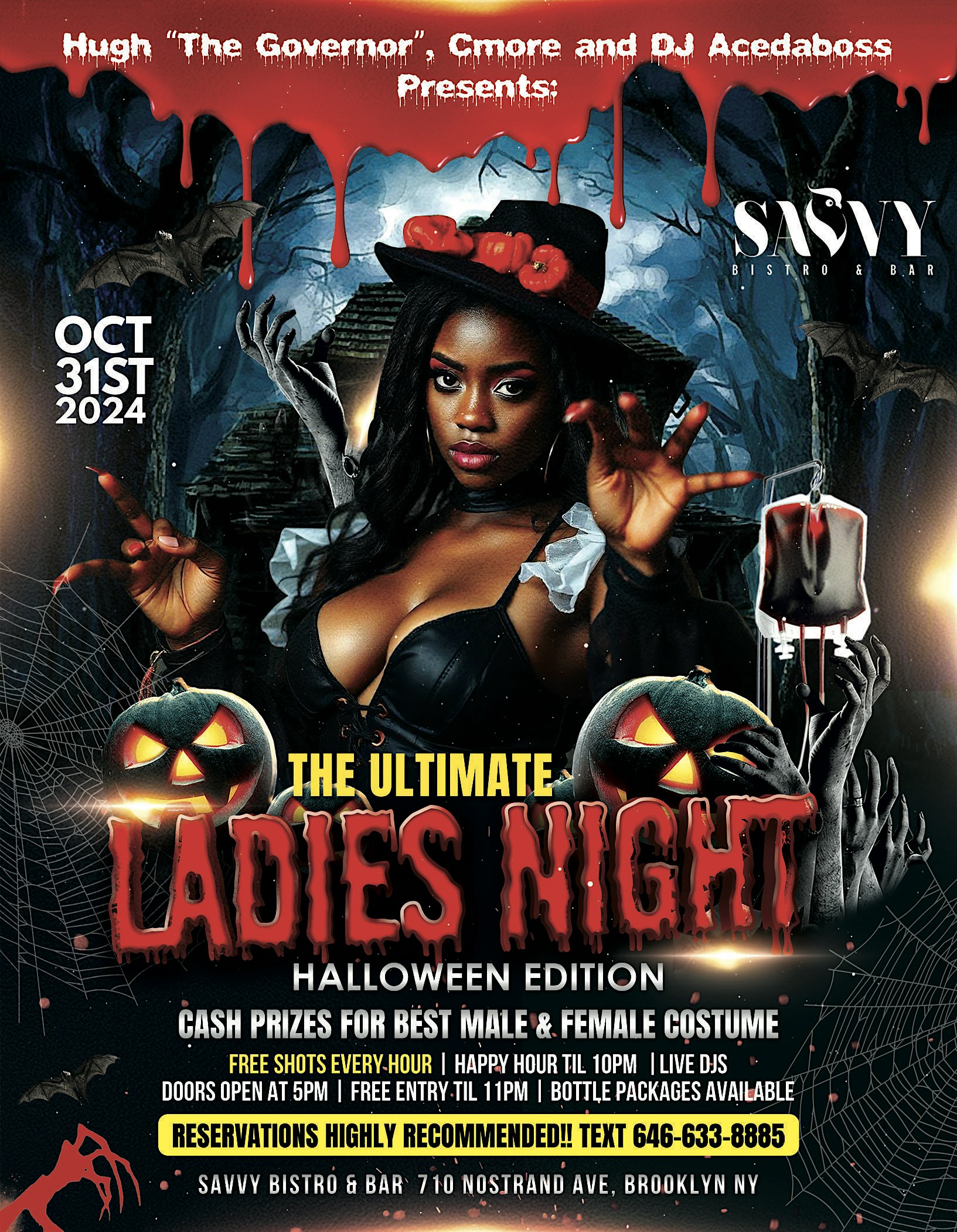 The Ultimate Ladies Night “Halloween Edition” – Brooklyn, NY