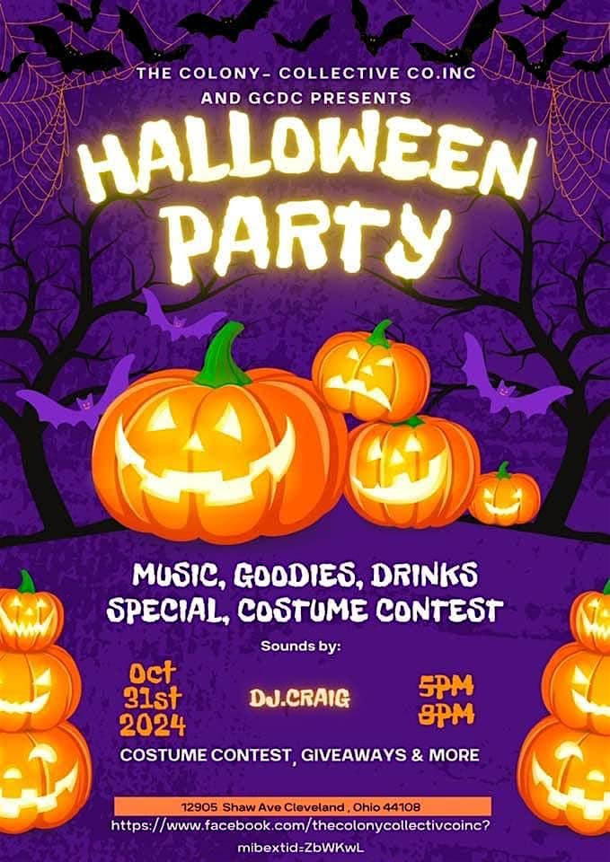 [FREE]The Colony-Collective Co. Inc and GCDC Halloween Party – Cleveland, OH