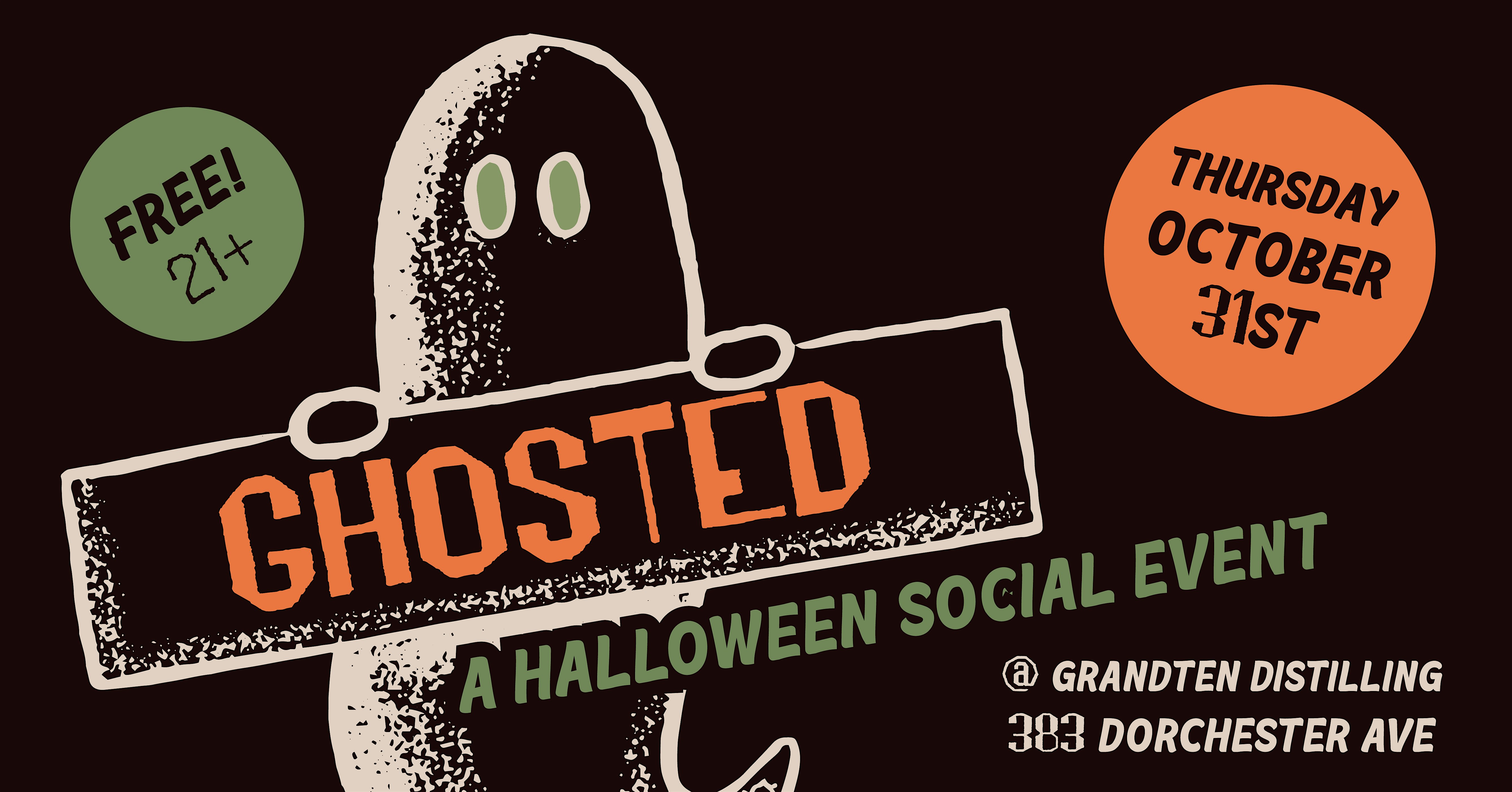 Ghosted: A Halloween Social Event – Boston, MA