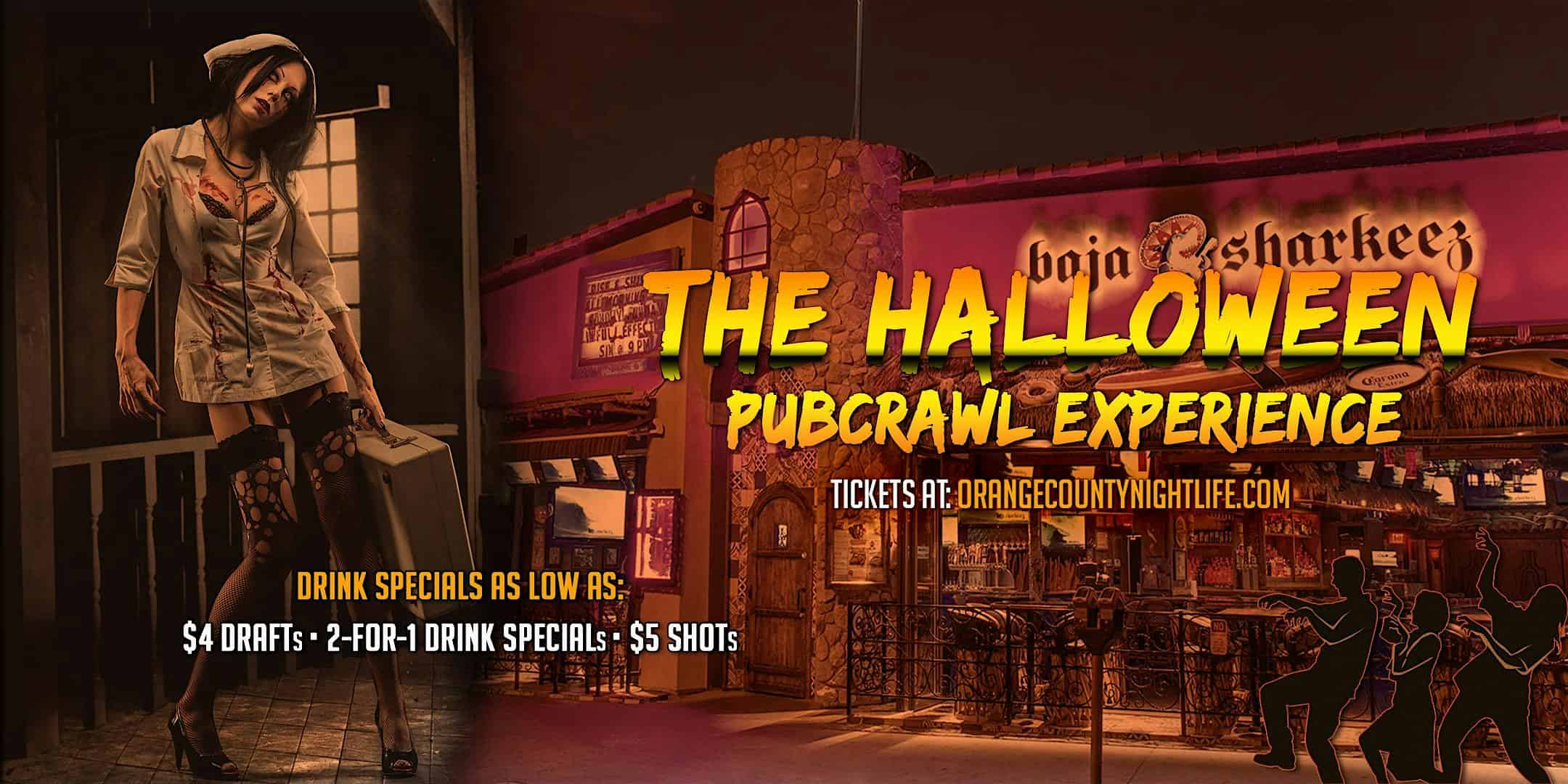 Newport Beach Halloween Night Pub Crawl – Newport Beach, CA