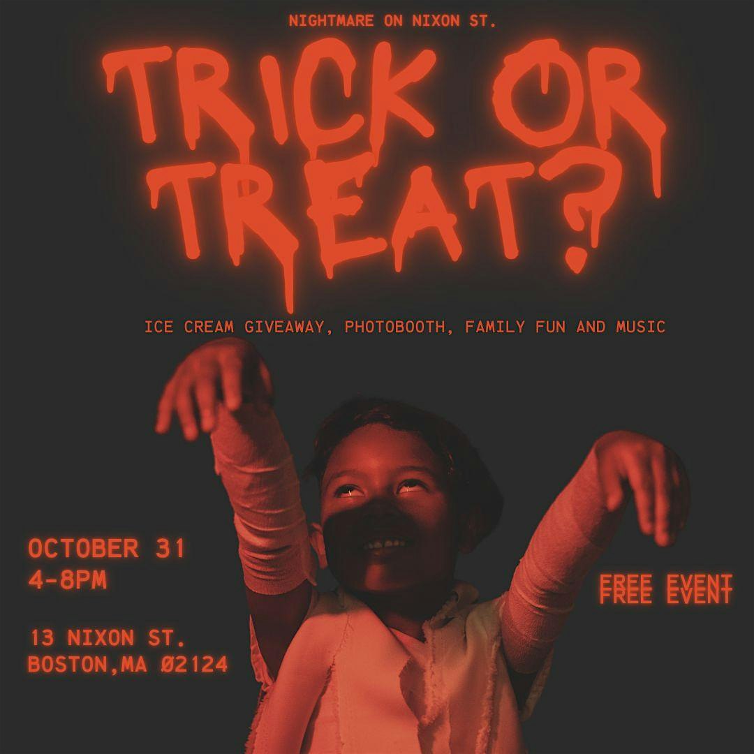 4th Annual Halloween Trick or Treat Nightmare on Nixon St. – Boston, MA