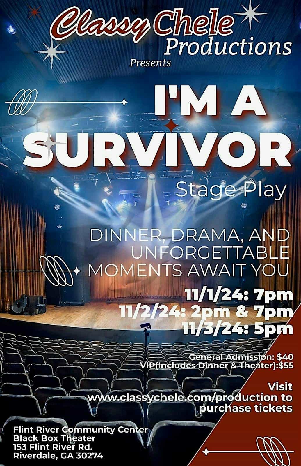 I’m A Survivor Stage Play – Riverdale, GA