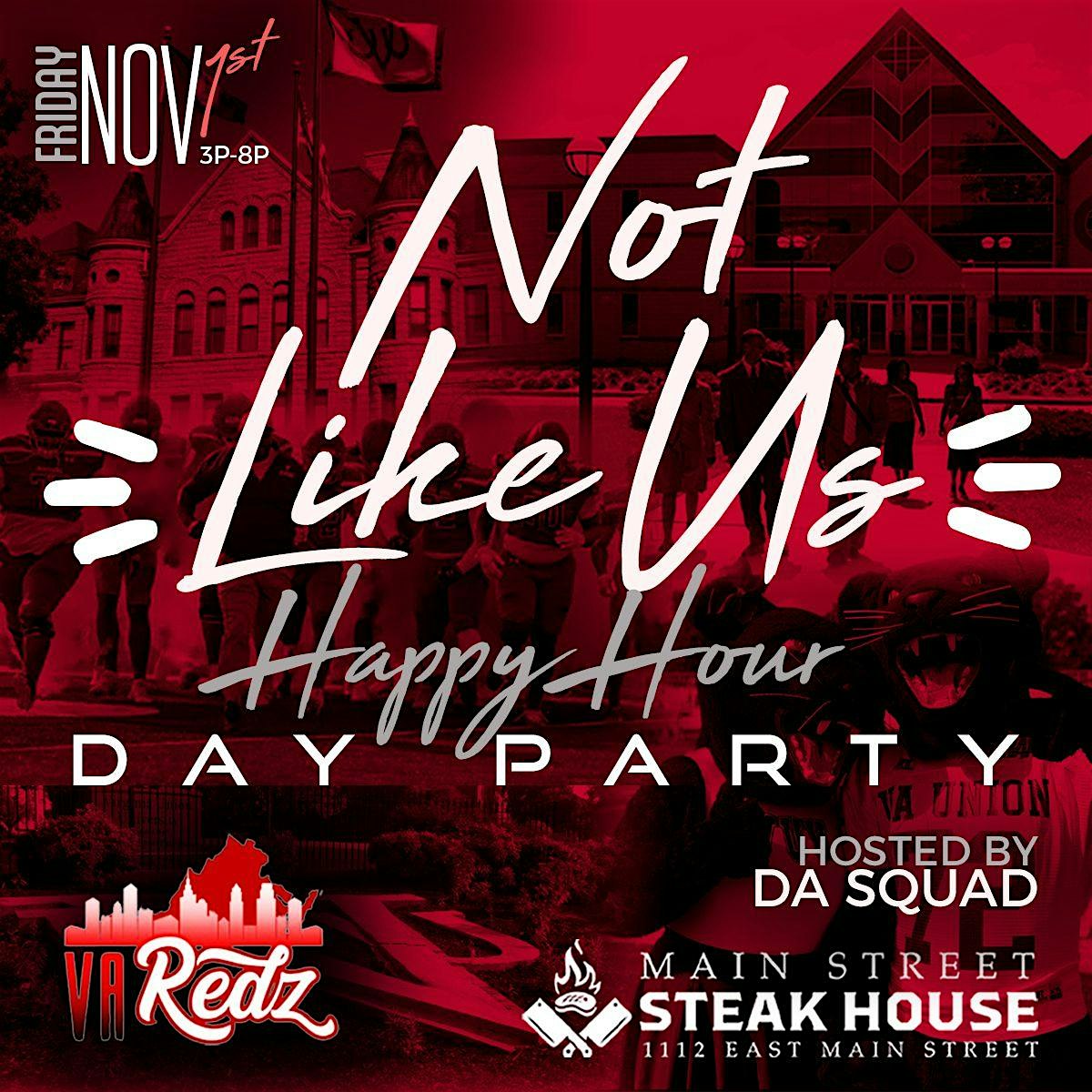 Not Like Us VUU HC (Hosted By VA Redz & Da Squad) – Richmond, VA