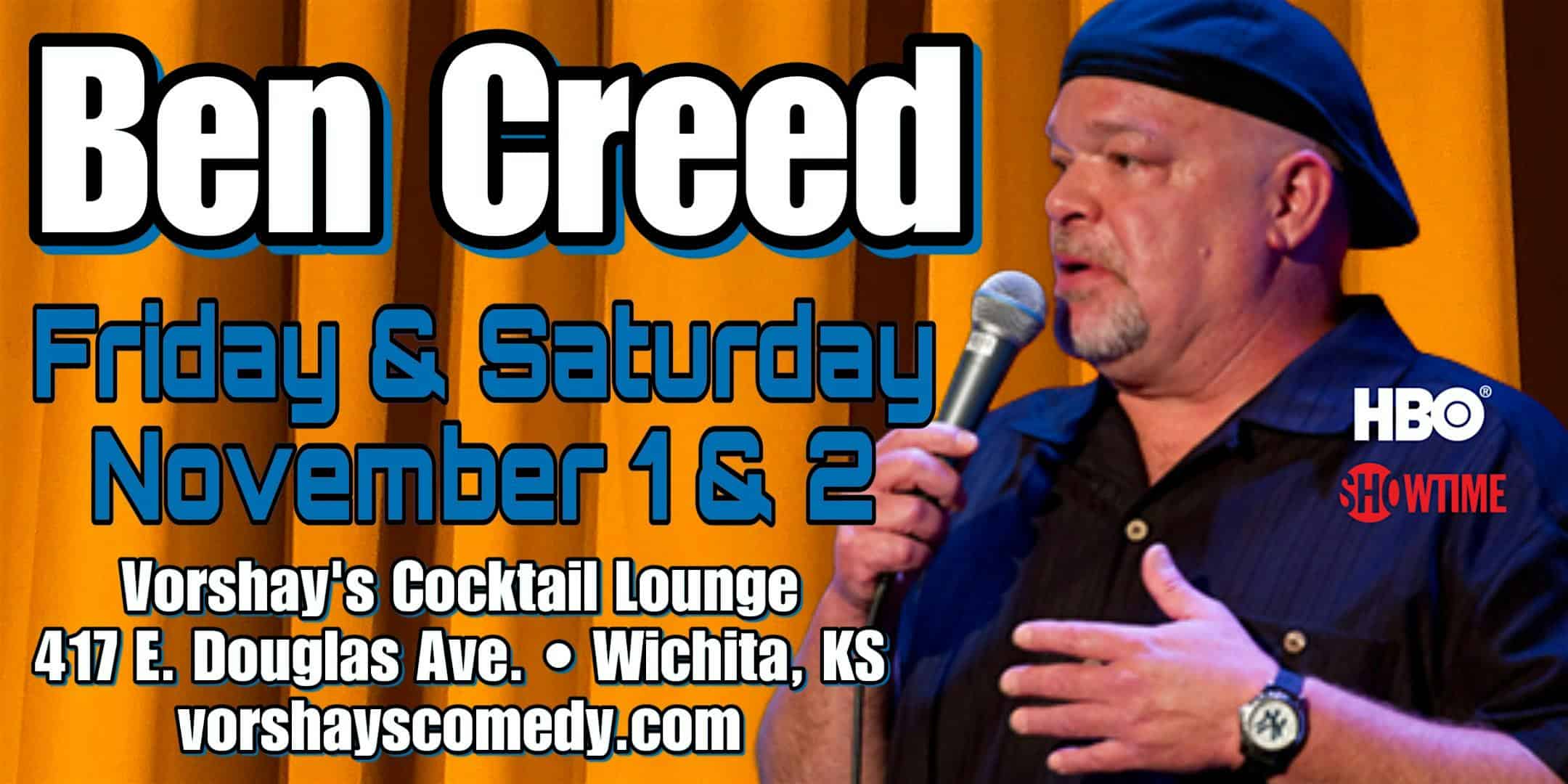 Ben Creed live at Vorshay’s! – Wichita, KS