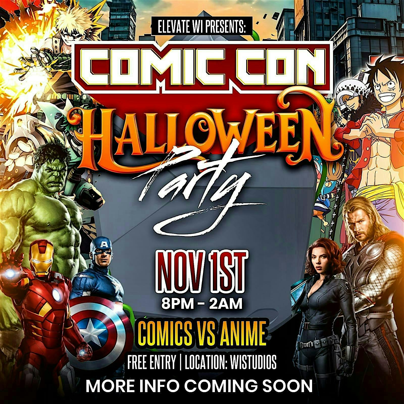 Comic Con Halloween Party 2024 – Charlotte Amalie West, St Thomas