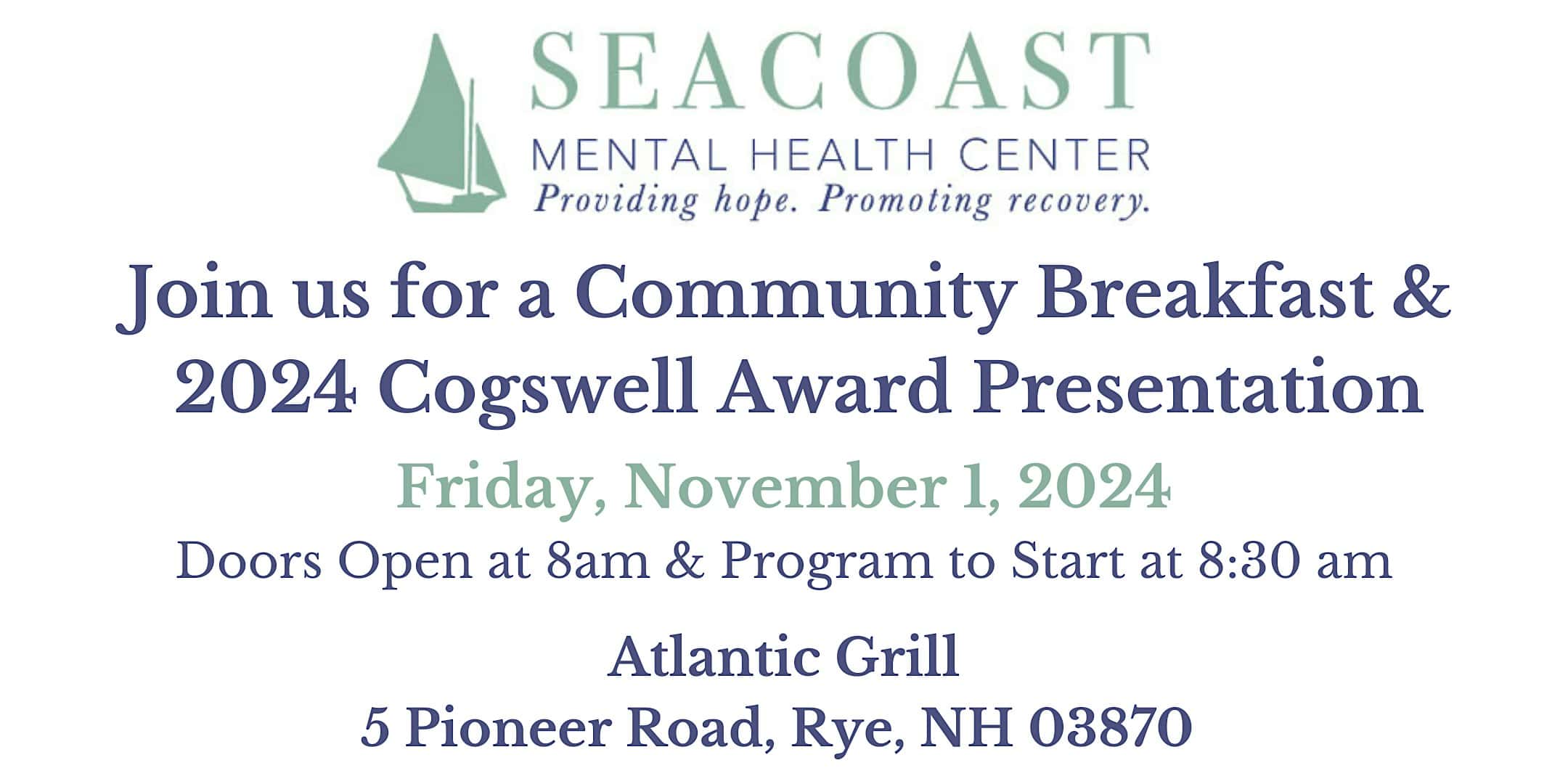 SMHC Community Breakfast – Rye, NH