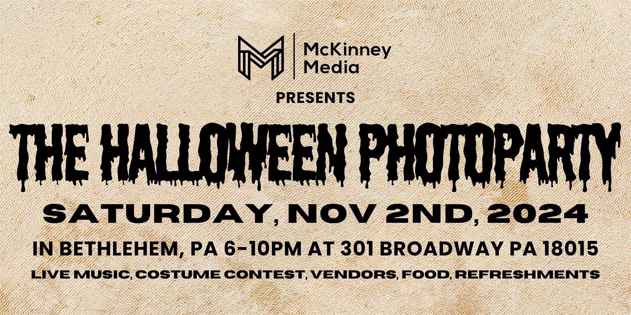 THE HALLOWEEN PHOTOPARTY – Bethlehem, PA