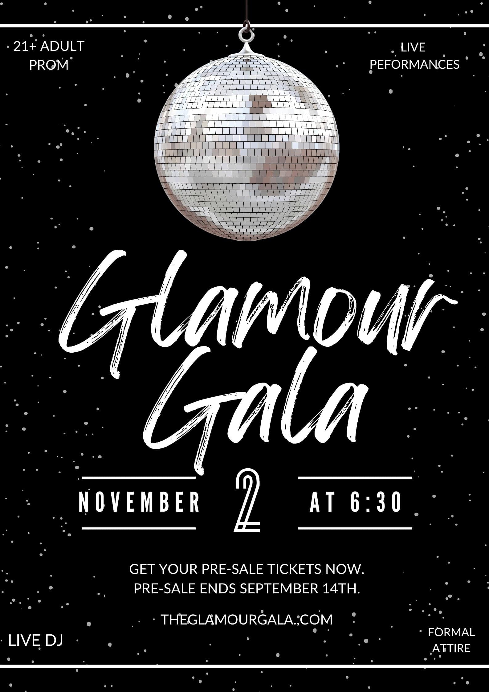 The Glamour Gala: Adult Prom Experience – Vallejo, CA