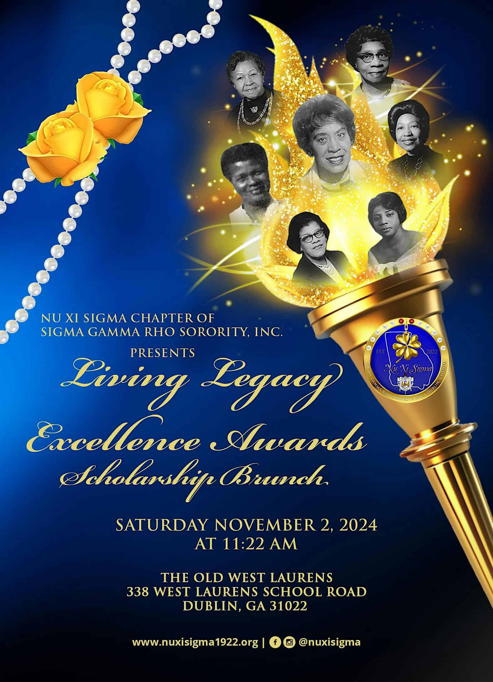 Living Legacy Excellence Awards Scholarship Brunch – Dublin, GA