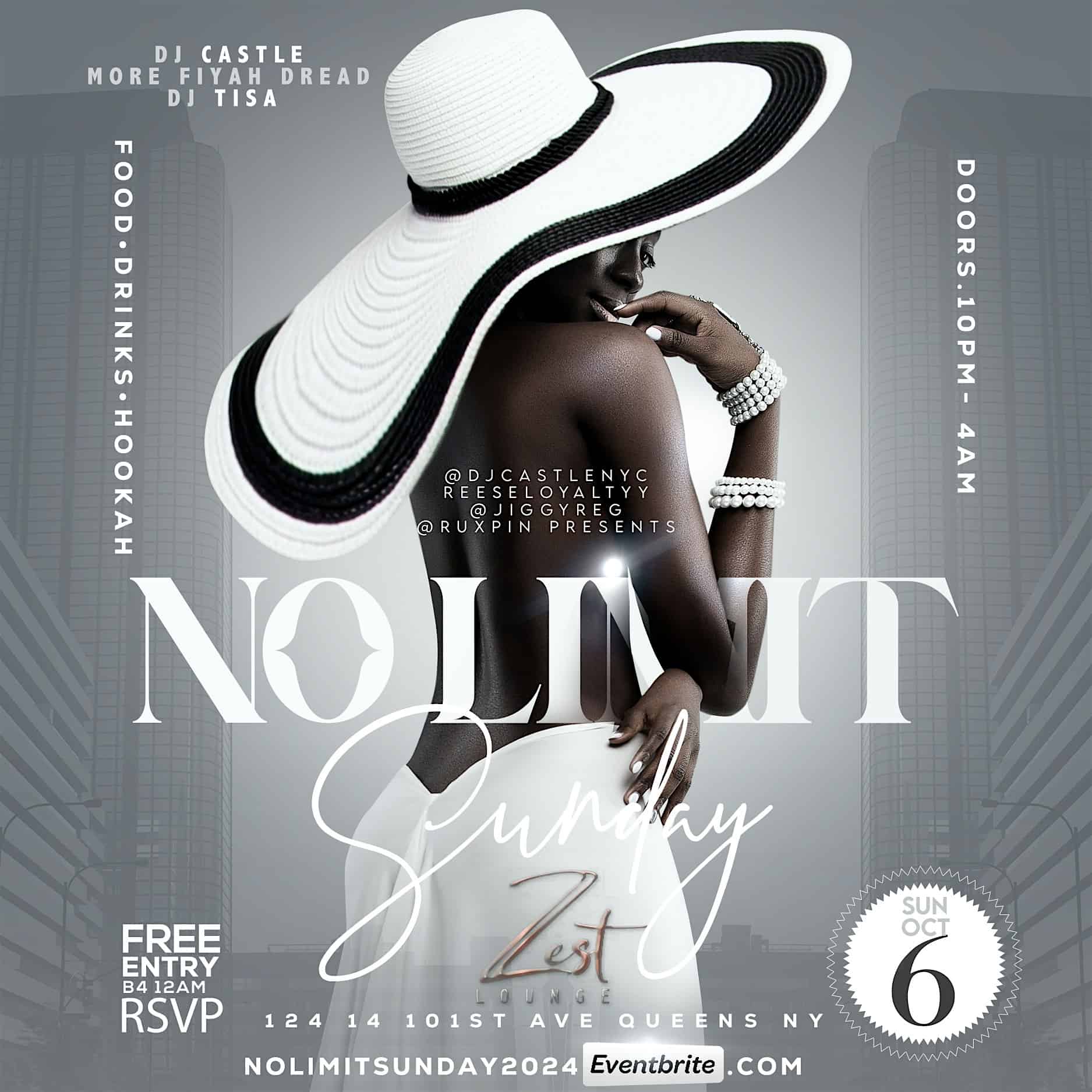 NO LIMIT SUNDAY – Queens, NY