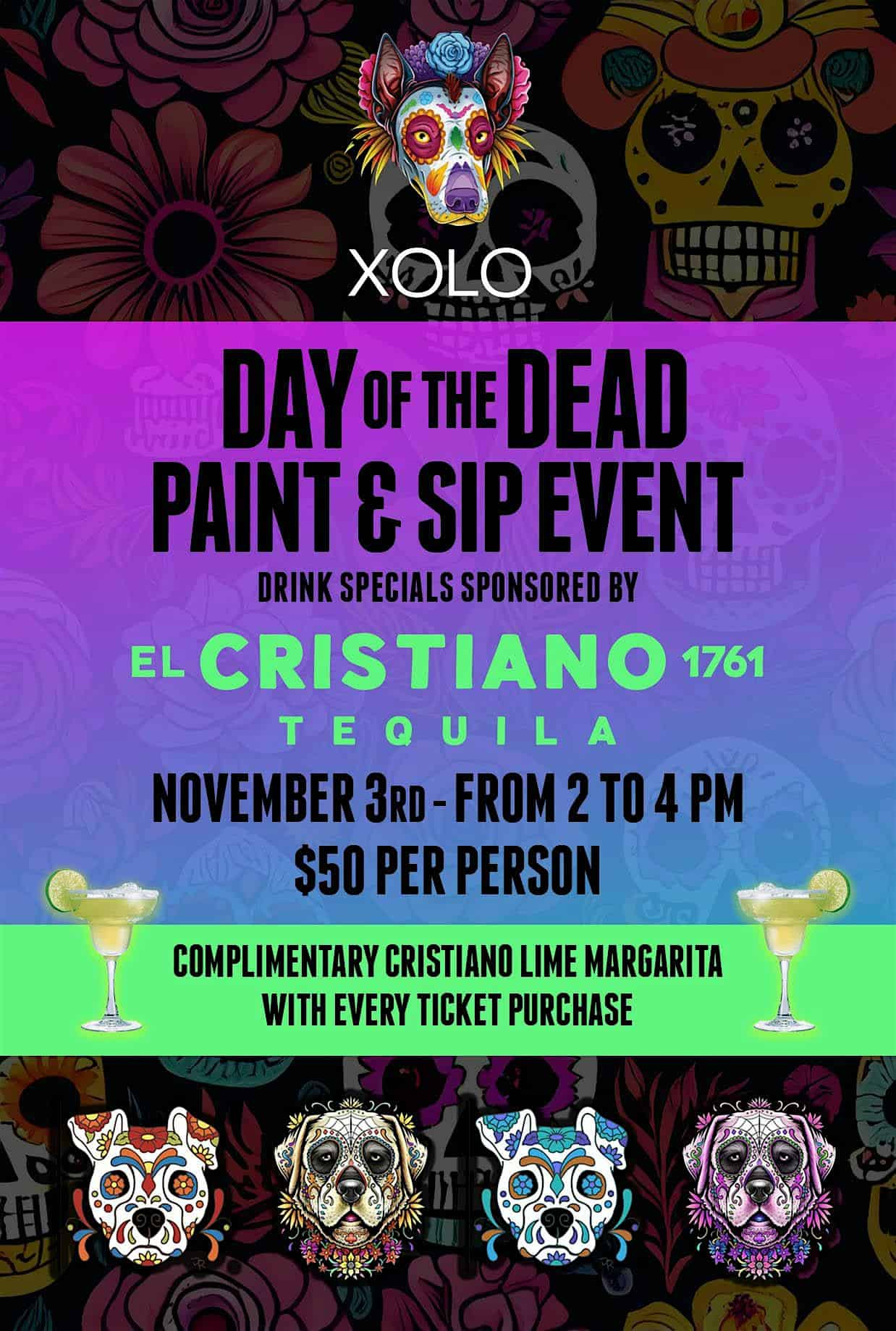 Day of the Dead Paint & Sip – Phoenix, AZ