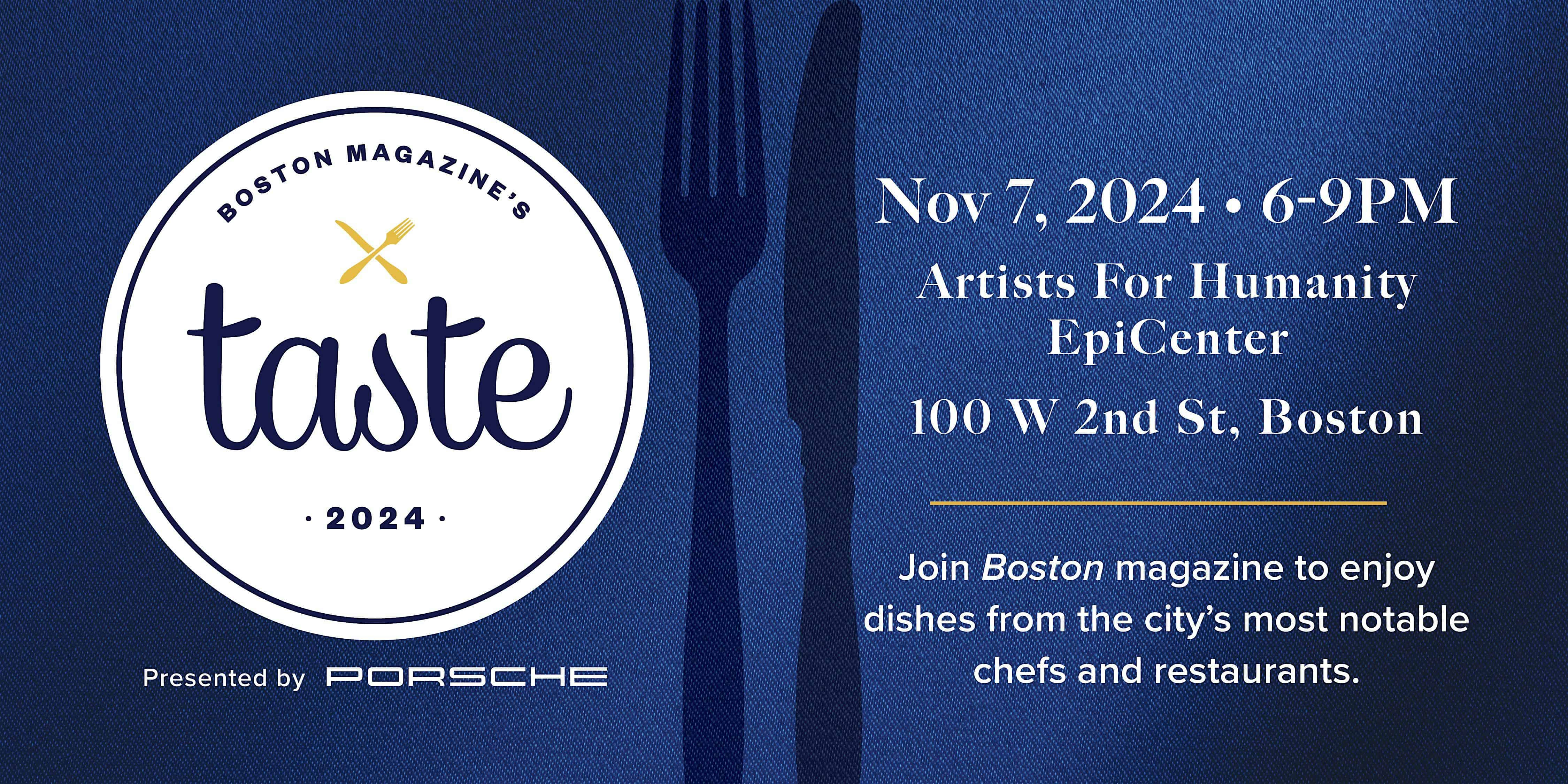 Boston magazine’s 2024 Taste Presented by Porsche – Boston, MA