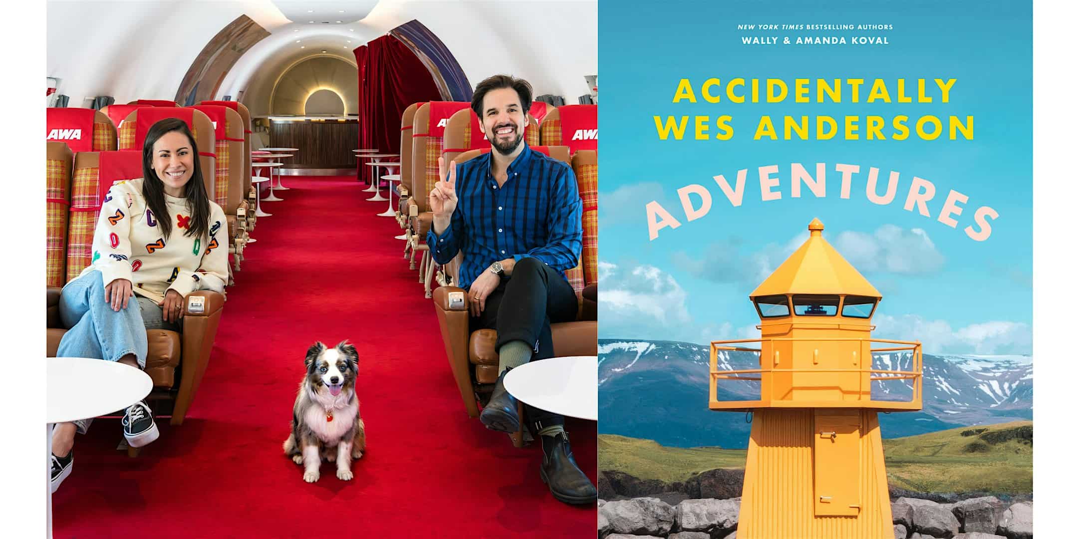 Wally and Amanda Koval present Accidentally Wes Anderson Adventures – Mission Woods, KS