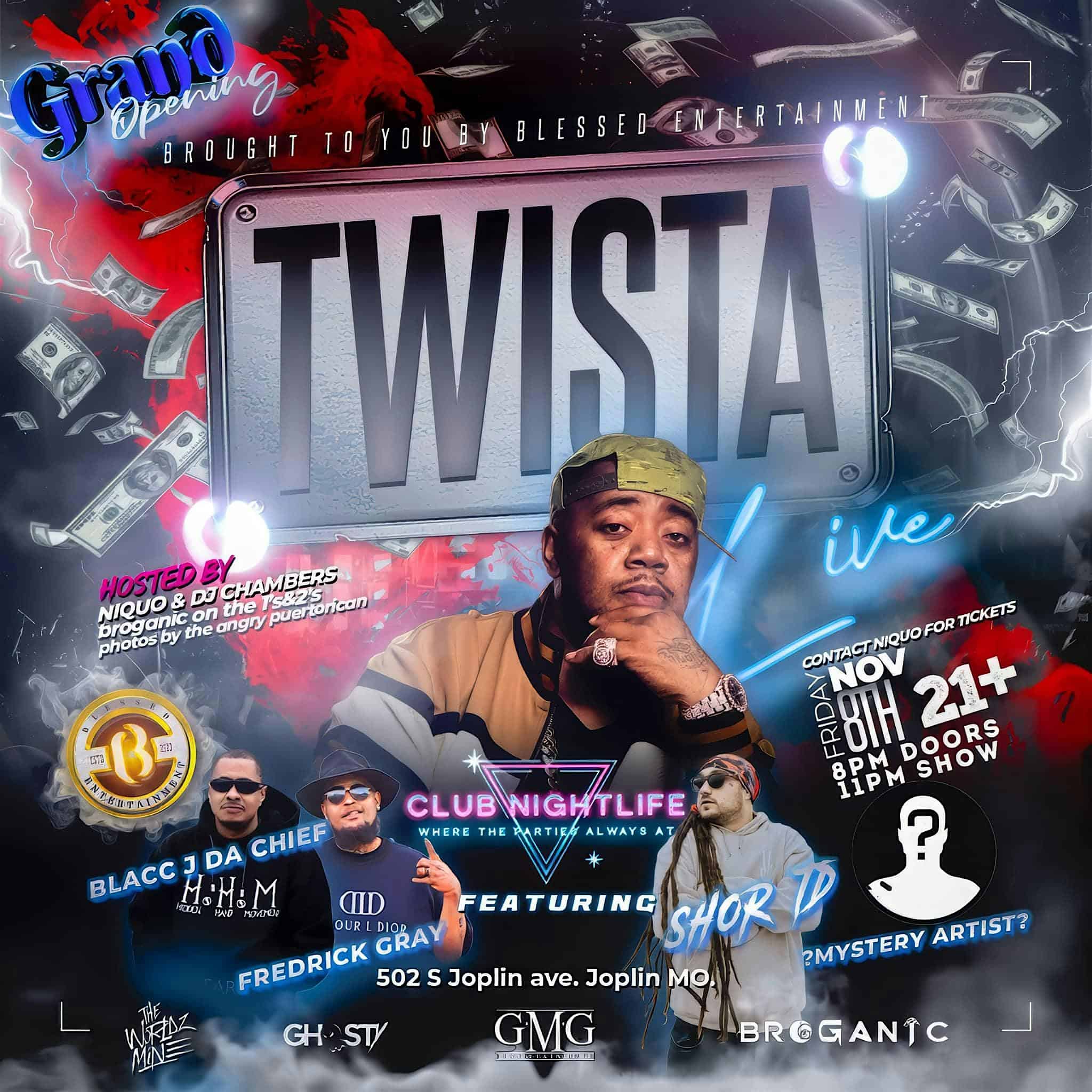 Twista live @ Club Nightlife – Joplin, MO