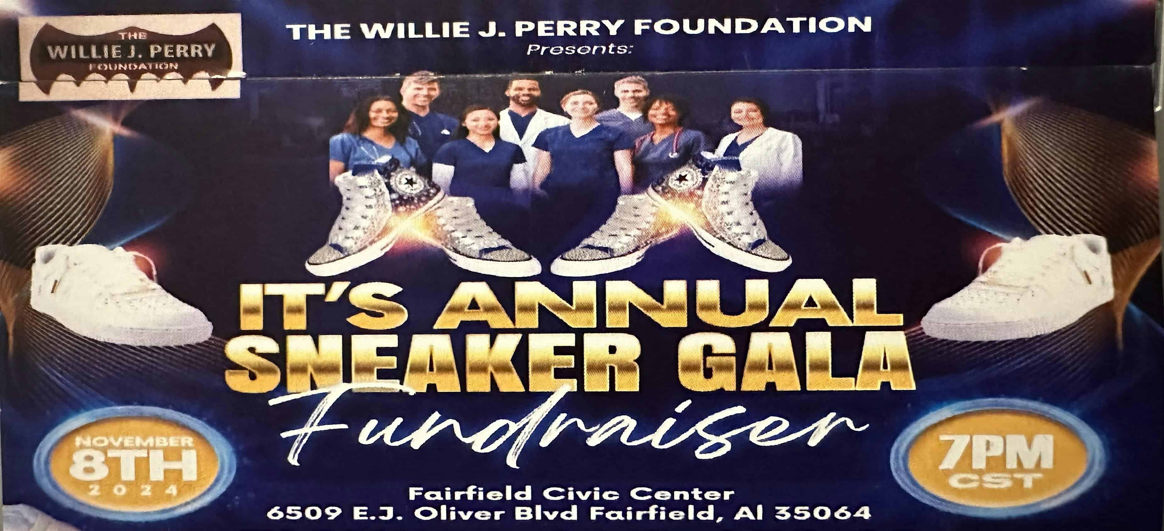 The Willie J. Perry Presents Its Annual Sneaker Gala Fundraiser – Fairfield, AL