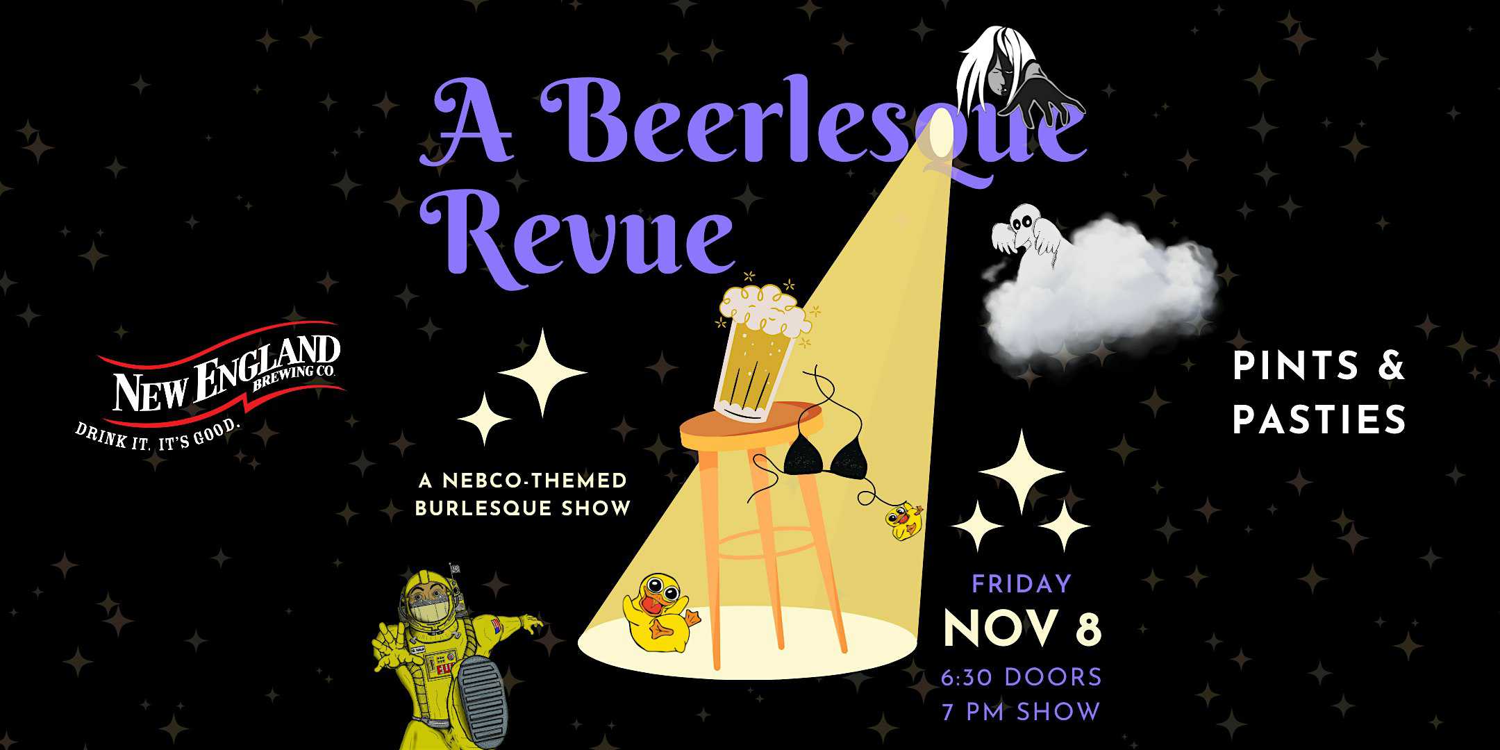 Pints & Pasties: A Beerlesque Revue! – Woodbridge, CT