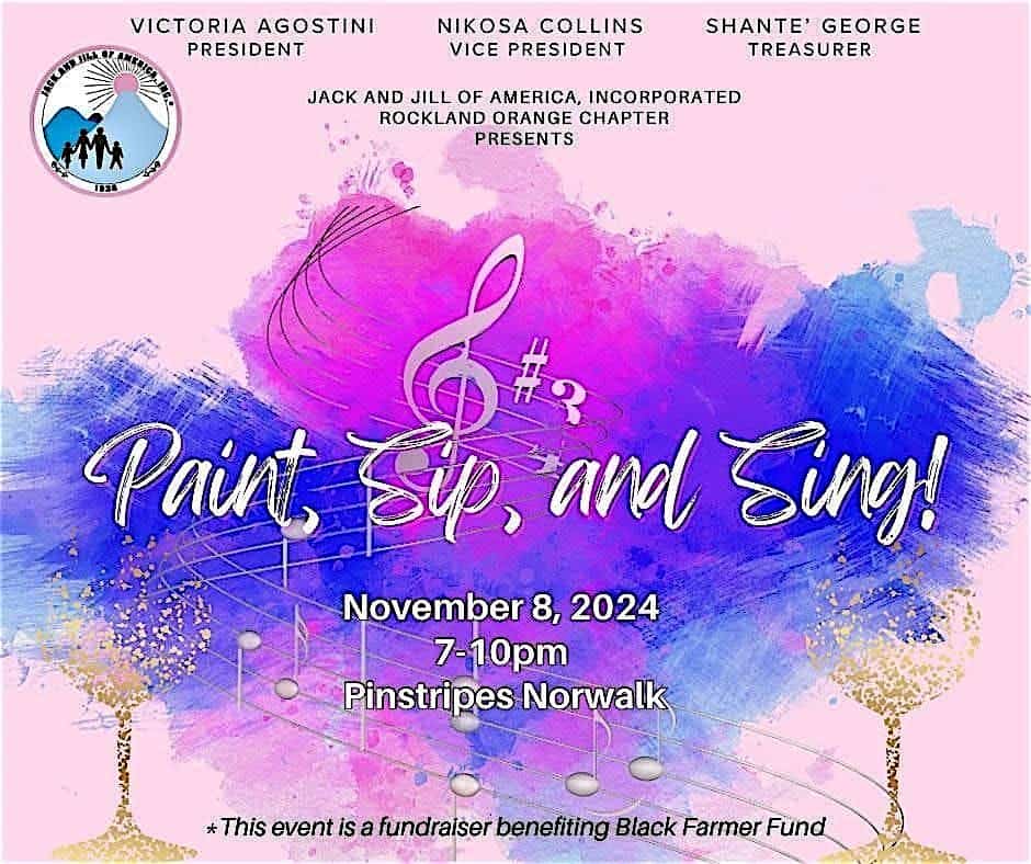 Paint, Sip, and Sing! – Norwalk, CT