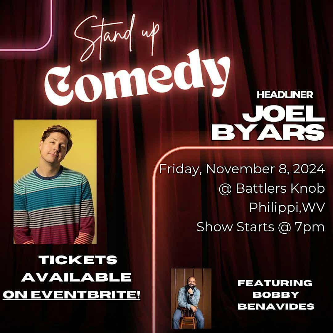 Stand Up Comedy with Joel Byars – Philippi, WV