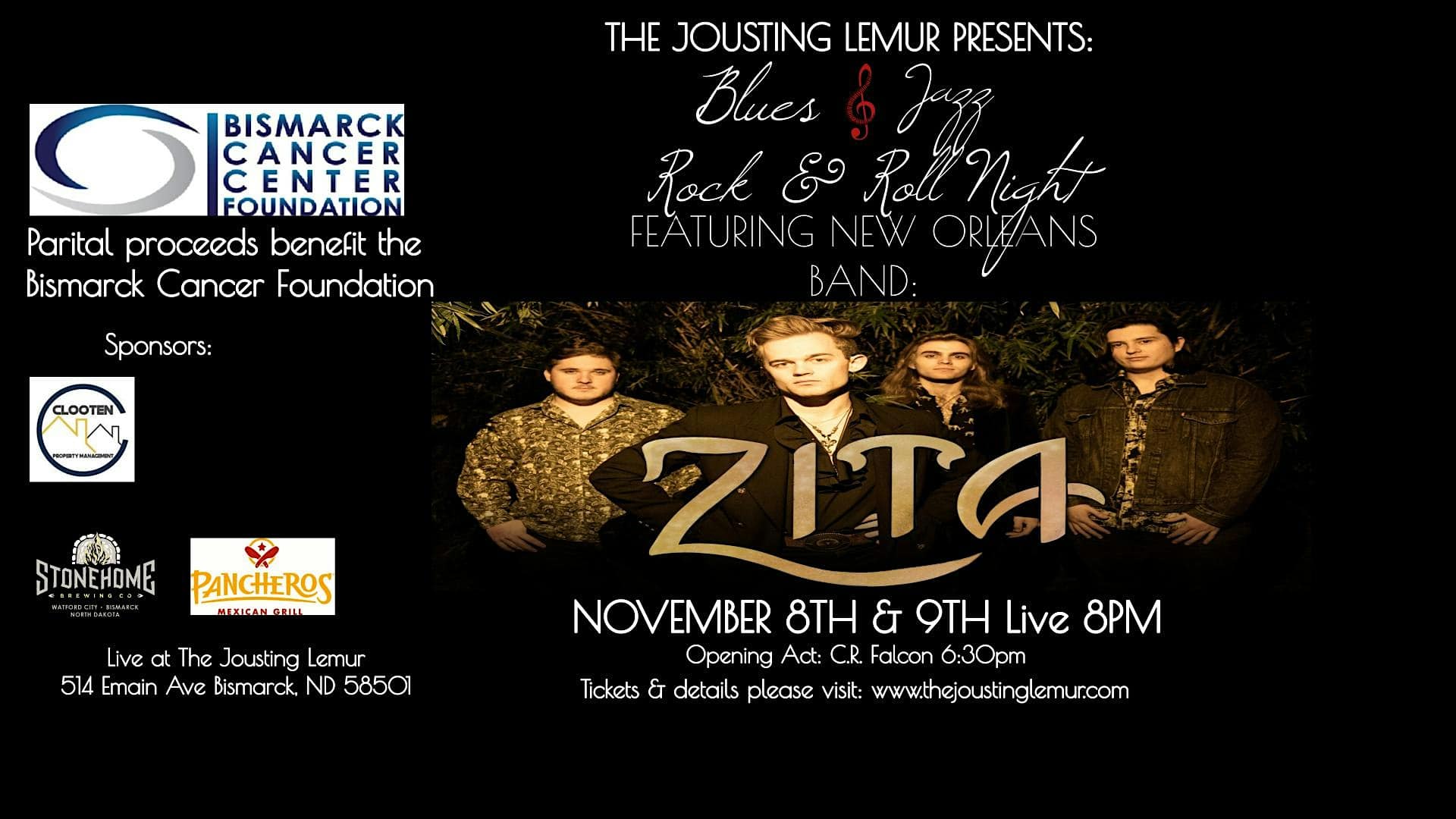 New Orleans Band Zita – Bismarck, ND