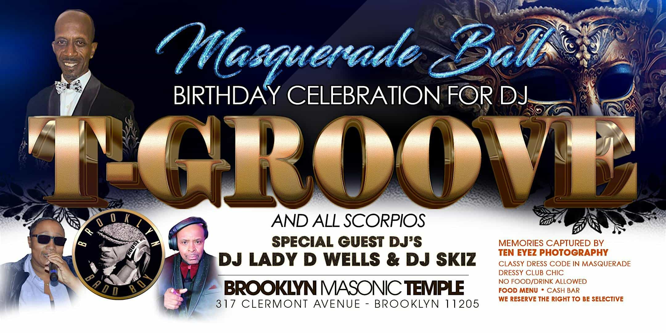 DJ T-GROOVE BIRTHDAY – Brooklyn, NY